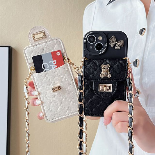 Holder Card Bear Case Phone
