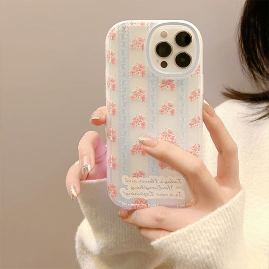 Lace Floral Case Phone Print