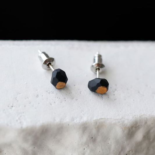 Ceramic Geometric Stud Earring
