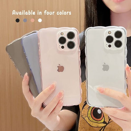 Case Wavy Transparent Phone