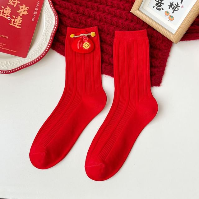 Chaussettes à motifs