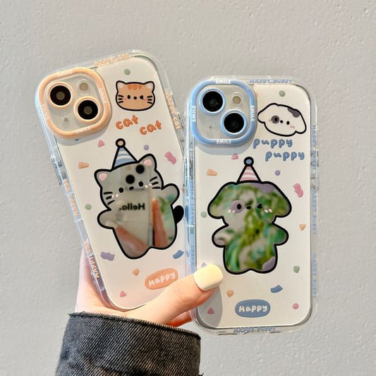 Case Phone Animal Mirrored