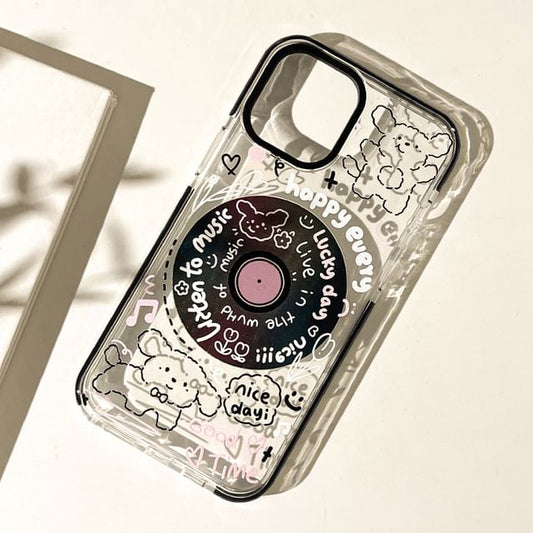 Vinyl Case Record Animal Phone