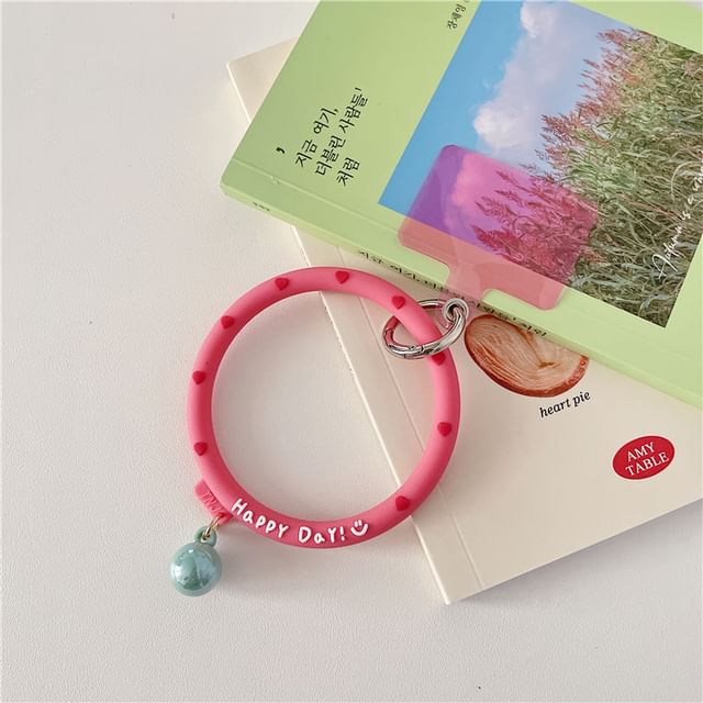 Phone Strap with Hoop Lanyard Pad