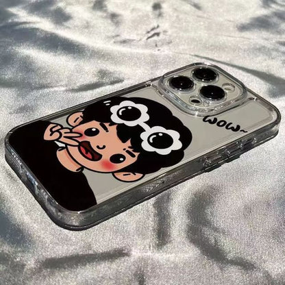 Couple Matching Cartoon Phone Case