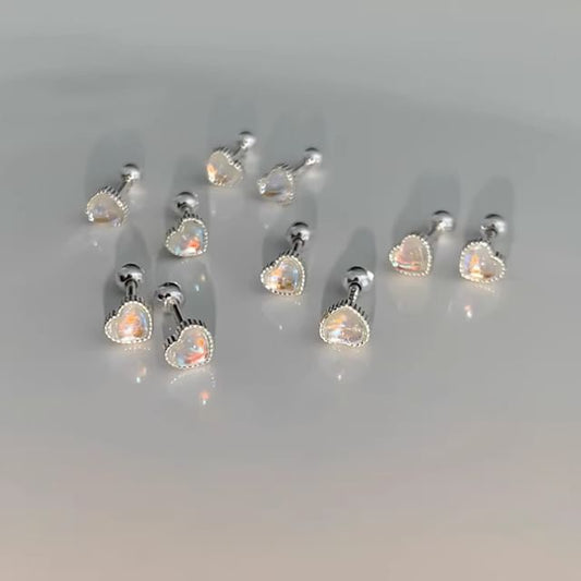 Stud Ear Heart