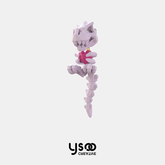 / Ear Dinosaur Earring Clip-On Stud