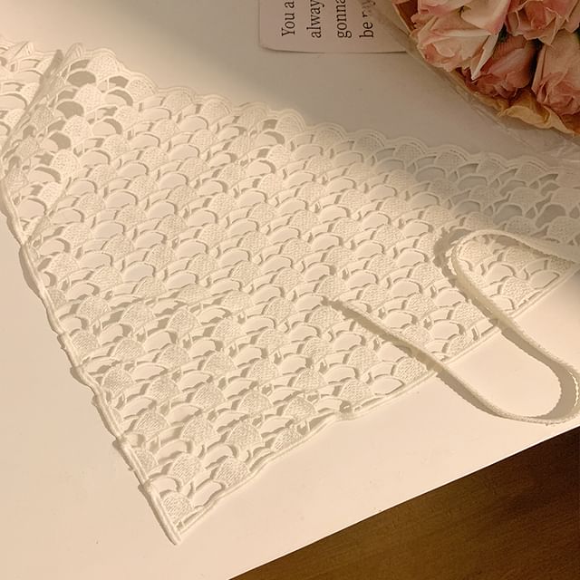 Designs) Lace Head Triangle (Various Scarf