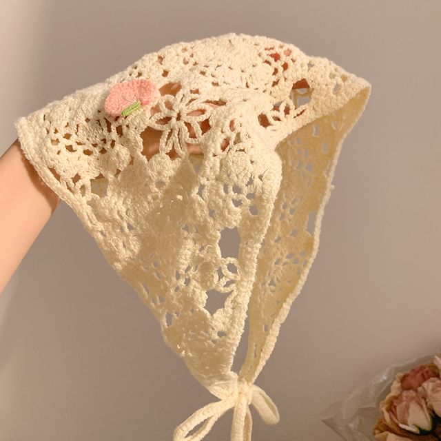 Scarf Head (Various Embroidered Triangle Designs)