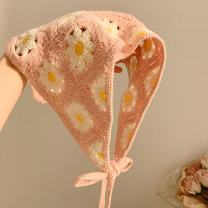 Scarf Head (Various Embroidered Triangle Designs)