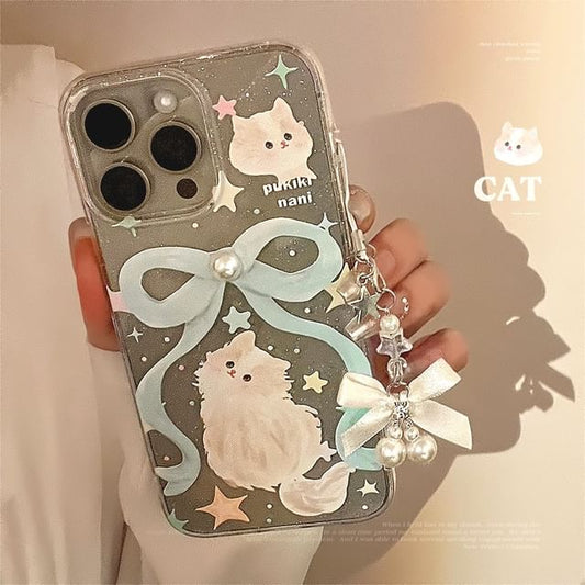 Phone Case Bow Cat