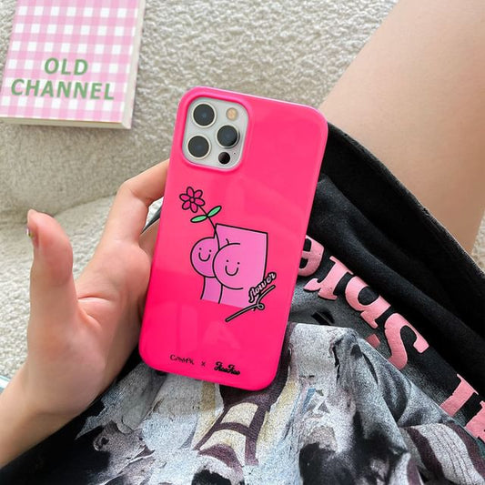 Florale Po-Handyhülle