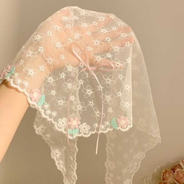 Headkerchief Lace Bow