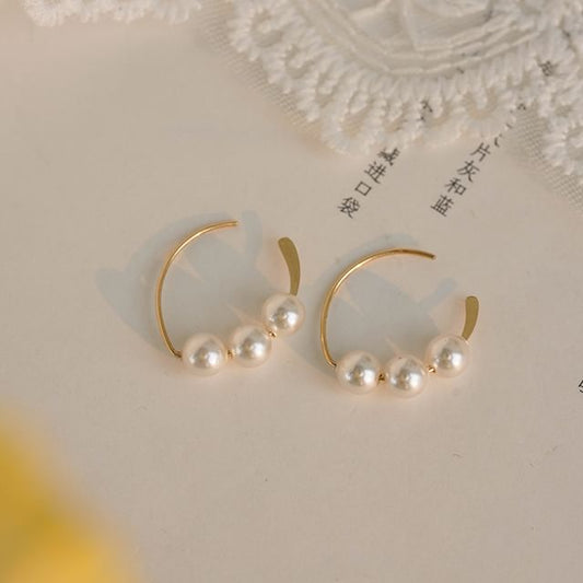 Pearl Faux Earring Drop