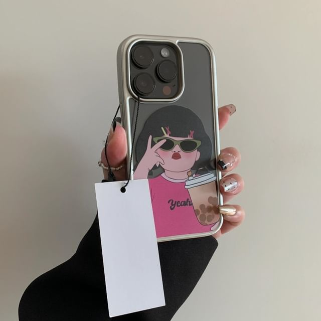 Girl Cartoon Case Phone