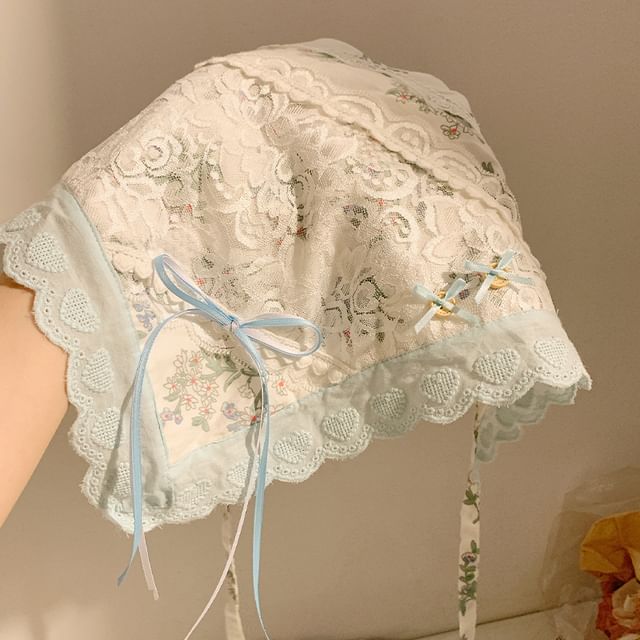 Bandana (Various Lace Trim Designs) Butterfly