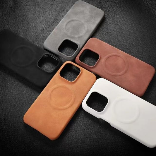 MagSafe Case Phone Faux Leather