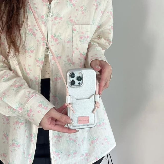 Case Lanyard Phone Card Holder
