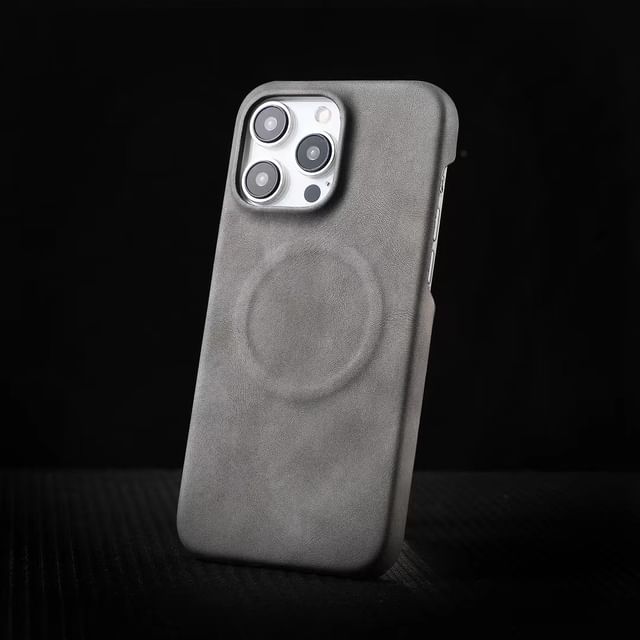 MagSafe Case Phone Faux Leather