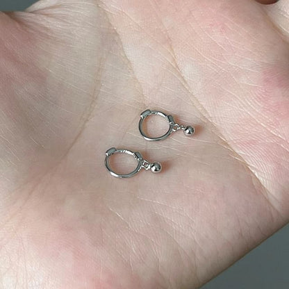 Earring Hoop Metallic
