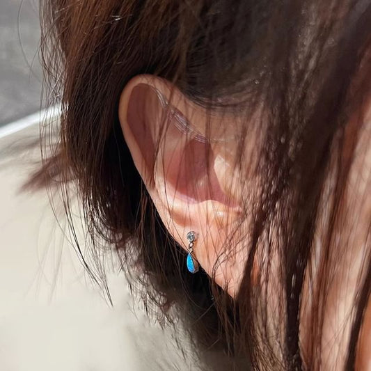 Waterdrop Ear Stud