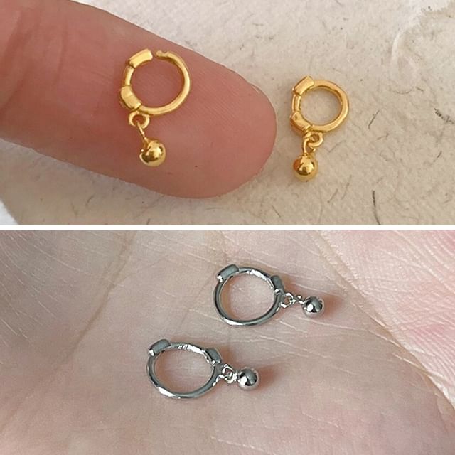 Earring Hoop Metallic