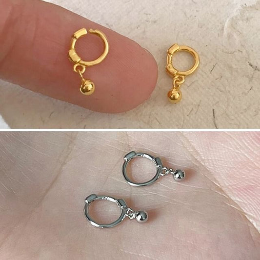 Earring Hoop Metallic