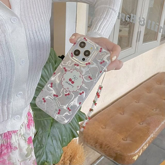 Kirsch-Telefonhülle