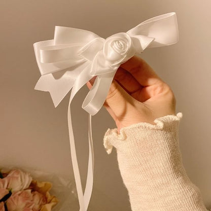 Bowknot Hair Flower Clip