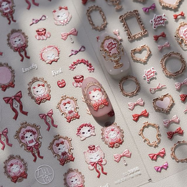 Autocollants Nail Art Dessin Animé