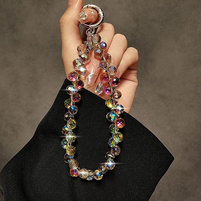 Crystal Strap Phone Faux