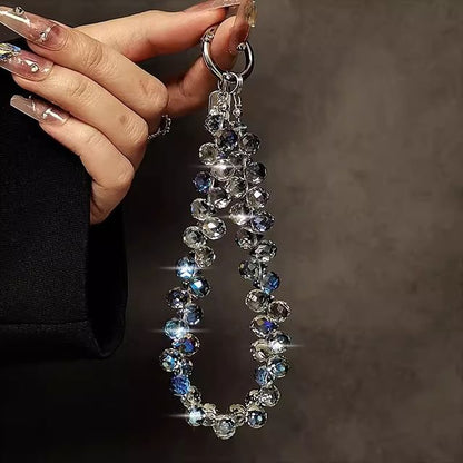 Crystal Strap Phone Faux