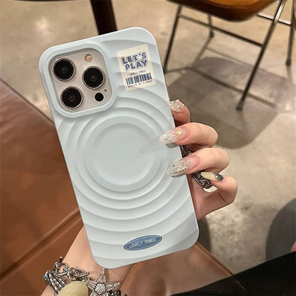 MagSafe) Case Phone Lettering Magnetic (Compatible with