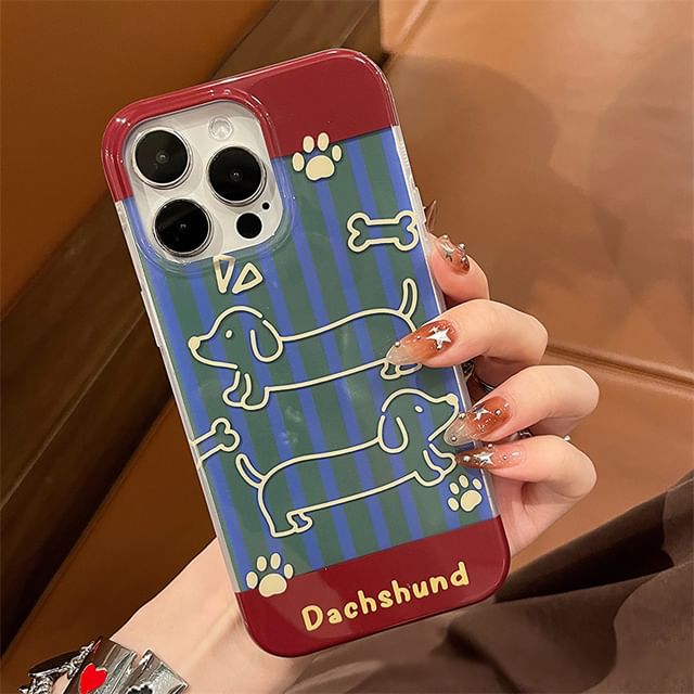 / Phone Set Strap Case Dog