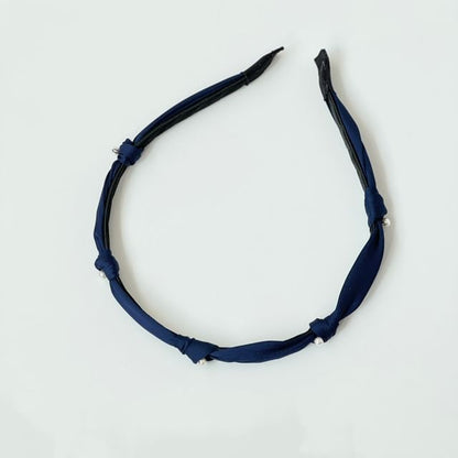 Headband Faux Pearl Knot
