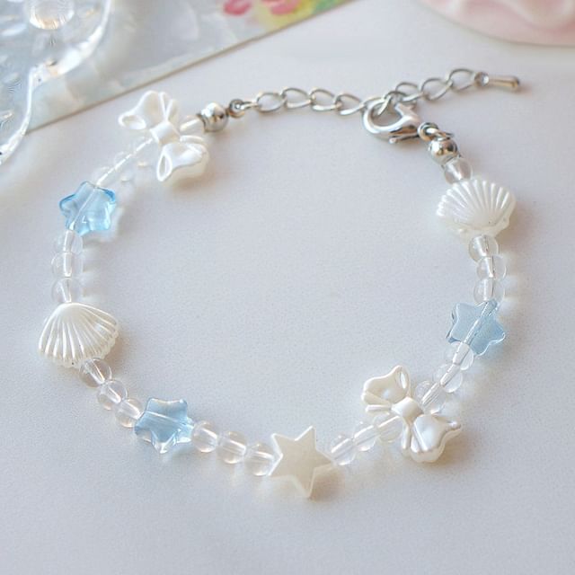 Bracelet Star Beaded Shell