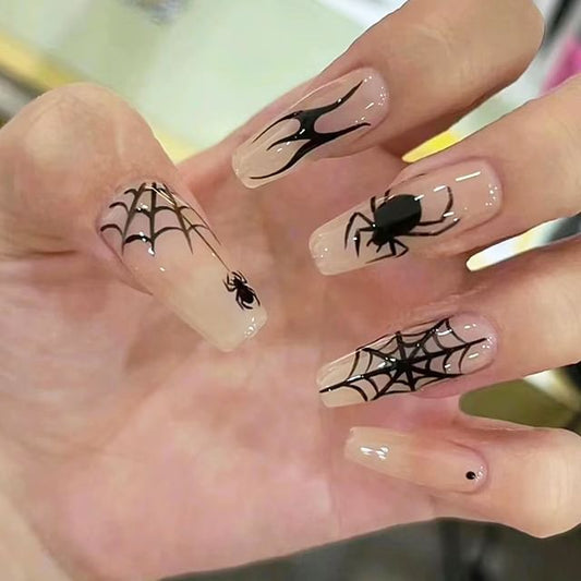Ongles à pression en forme d'araignée