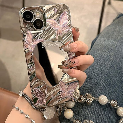 Case Butterfly / Strap Mirrored Set Phone