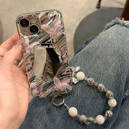 Case Butterfly / Strap Mirrored Set Phone