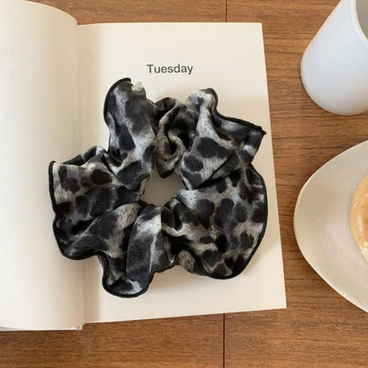 Scrunchie Hair Leopard Print