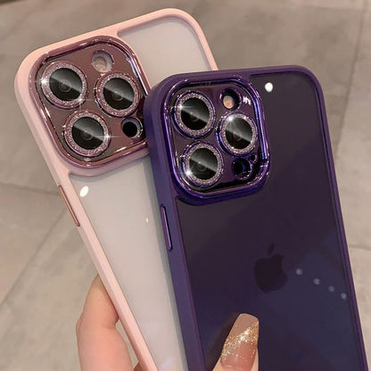 Phone Case Glitter Lens Protection