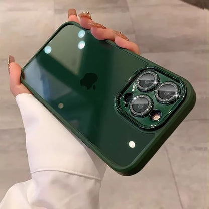 Phone Case Glitter Lens Protection