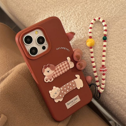 Phone / Strap Set Case Animal
