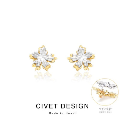 Alloy Jacket Cuff Ear / Floral