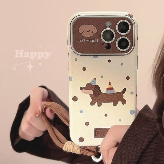 Case / Dog Strap Set Phone
