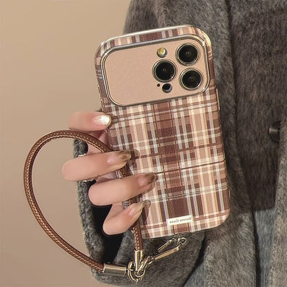 Strap Set / Plaid Case Phone