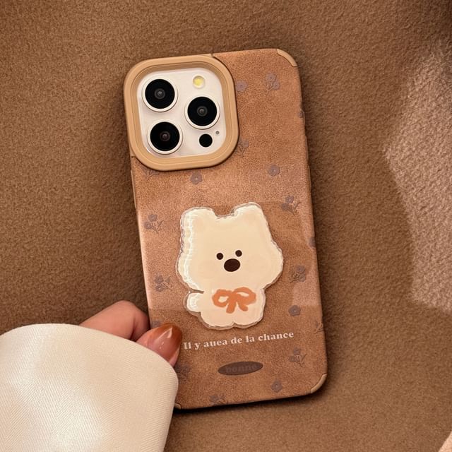 Set Case / Phone Pom Charm Dog