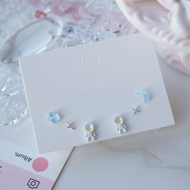 Pairs: Star of Earring 3 Set