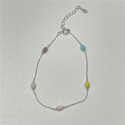 Sterling Silver Pearl / Freshwater S925 Bead Bracelet