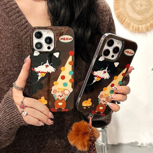 Mouse Pom Set Phone / Case Strap